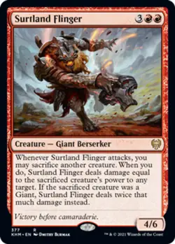 Surtland Flinger - Theme & Set Booster X4 (Kaldheim (2021)) MTG (NM) *CCGHouse* - Image 1