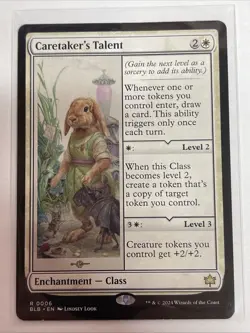 Caretaker's Talent Bloomburrow #6 Rare - Image 1