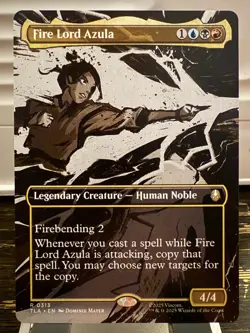 Fire Lord Azula (0313) (Borderless) Avatar: The Last Airbender Foil - Image 1