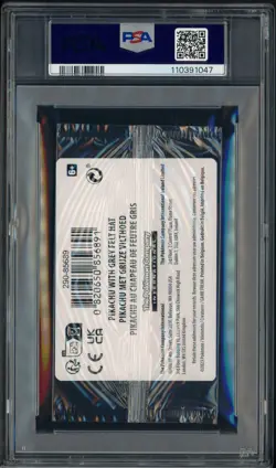 Pokemon Pikachu with Grey Felt hat Van Gogh 085 Graded Sealed Promo PSA 10 - Image 3