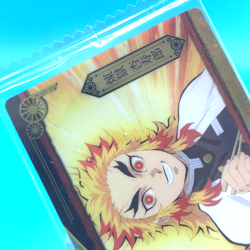 Demon Slayer Card No.008 Tanjiro & Kyojuro Bandai Made in Japan Not opened - Image 3