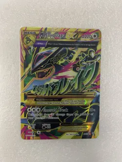 MEGA M RAYQUAZA EX 2015 Pokemon XY Ancient Origins Shiny Full Art 98/98 - Image 1