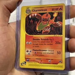 Pokemon TCG Charmeleon Expedition E Series card 73/165 uncommon 2002 LP/NM Vtg - Image 2