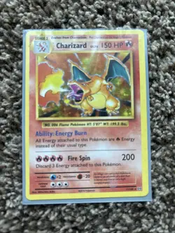 Pokemon TCG Charizard 11/108 2016 XY Evolutions Holo Card LP Condition - Image 1