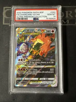 PSA 10 GEM MINT Charizard VSTAR SWSH262 Ultra Premium Collection UPC Promo Holo - Image 1
