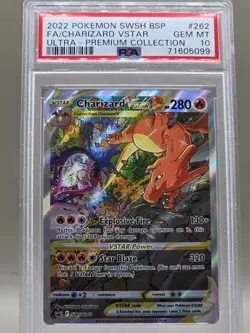 PSA 10 GEM MINT Charizard VSTAR SWSH262 Ultra Premium Collection UPC Promo Holo - Image 1