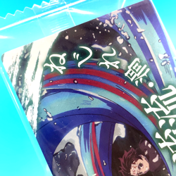 Demon Slayer Card No.015 Tanjiro Kamado Bandai Made in Japan Not opened - Image 3