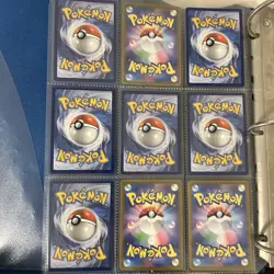 Huge Binder Collection Lot 170+ Pokemon Card Mixed EX SV Holo Full Art Glaceon - Image 2