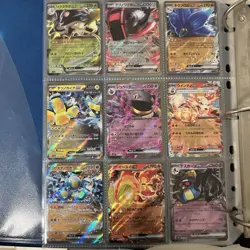 Huge Binder Collection Lot 170+ Pokemon Card Mixed EX SV Holo Full Art Glaceon - Image 4