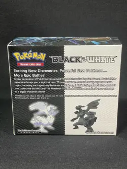 Pokemon Black and White Base Set Zekrom Reshiram Opened Emptied Booster Card Box - Image 2