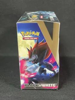 Pokemon Black and White Base Set Zekrom Reshiram Opened Emptied Booster Card Box - Image 3