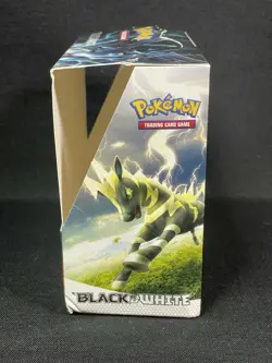 Pokemon Black and White Base Set Zekrom Reshiram Opened Emptied Booster Card Box - Image 4