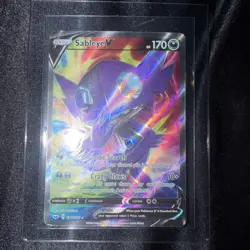 Sableye V - 194/202 - Pokemon Sword & Shield Base Set Full Art Rare Card NM - Image 1