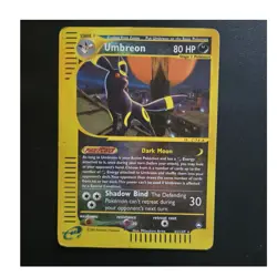 Pokemon Umbreon Aquapolis Reverse Holo Rare 041/147 80 HP English Card - Image 1