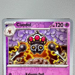 Pokemon TCG Card - Claydol 95/197 Reverse Holo Rare | 2023 Obsidian Flames | NM - Image 3