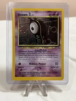 Unknown A - 14/75 - Neo Discovery - Holo Rare - NM/EX - Pokemon Card TCG - Image 1