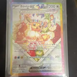 Pokemon TCG Eevee ex 174 Scarlet & Violet Promo Holo 200 HP 2025 Card - Image 1
