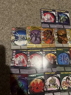 Big Lot Of Bakugan Cards From 2009 - Image 1