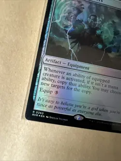MTG Illusionist’s Bracers RVR 0260 R NM FOIL - Image 3