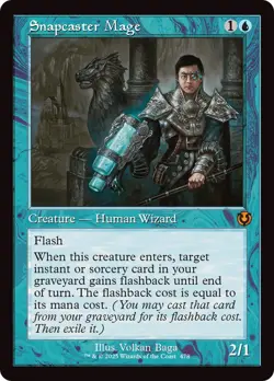 Snapcaster Mage (Innistrad Remastered) - Retro Frame - NM Pack Fresh MTG - Image 1