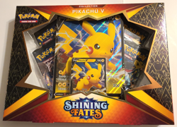Pokemon Pikachu v Collection Box Shining Fates Sealed - Image 1