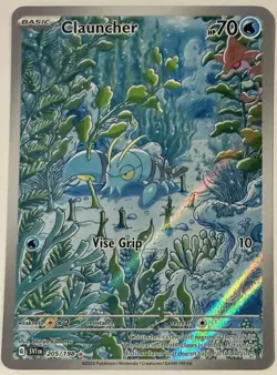 Clauncher Pokemon (2023) Scarlet & Violet 205/198 Near Mint - Image 1