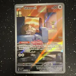 Skwovet 222/198 SV01 Scarlet & Violet Illustration Rare Holo Pokemon TCG English - Image 1