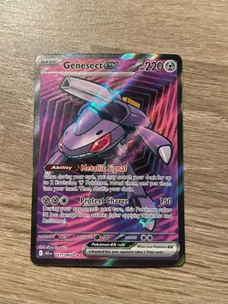 Pokemon Genesect ex 161/086 Black Bolt Full Art Ultra Rare - NM - Image 1