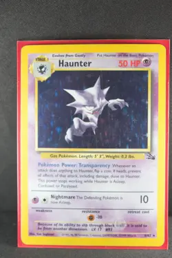 Haunter 6/62 Pokemon TCG Fossil Set Holo Rare - Image 3