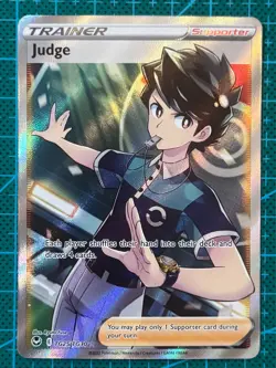 Pokemon TCG Judge TG25/TG30 Ultra Rare Silver Tempest Trainer Gallery English - Image 1
