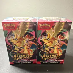 Pokemon TCG Mega Evolution Ascended Heroes Booster Bundle x2 - Image 1