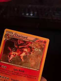 MP SWIRL Charizard 19/113 Legendary Treasures Holo Pokemon TCG - Image 1