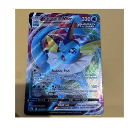 Pokemon Vaporeon VMAX Ultra Rare Holo SWSH07: Evolving Skies 030/203 Full Art - Image 1