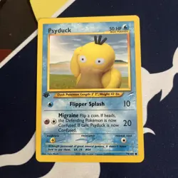 Pokemon 2002 Neo DESTINY 1st Edition PSYDUCK 79/105 - Image 1