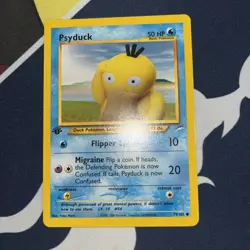 Pokemon 2002 Neo DESTINY 1st Edition PSYDUCK 79/105 - Image 2