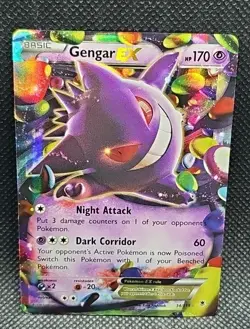 Pokemon TCG Gengar EX 34/119 Phantom Forces - MINT - Image 1