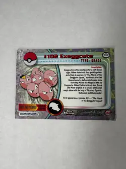 Pokemon TCG - Exeggcute #102 - Topps Chrome Series 2 - 2000 MP/HP - Image 2