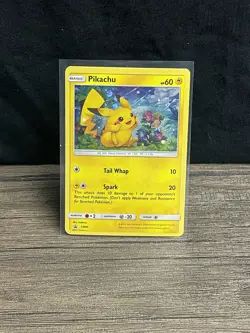 Pikachu SM86 Promo SM Black Star Promos Pokemon LP - Image 1
