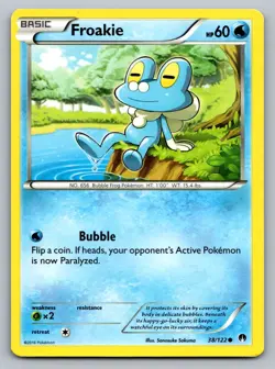 Pokemon TCG XY - BREAKpoint Froakie 38/122 - Image 1