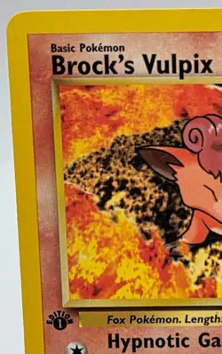Brock's Vulpix 37/132 Gym Challenge Regular Vintage 1st Edition Pokemon - Image 3