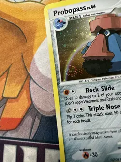 Pokemon TCG - Probopass - 4/17 - Holo - Rare - POP Series 8 Promos 2x Swirls - Image 3