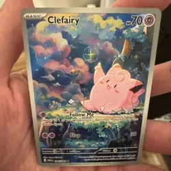 Clefairy 094/088 Perfect Order Full Art Illustration Rare Pokemon IR NM - Image 1