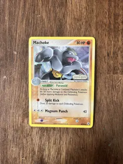 Machoke 39/92 Legend Maker Reverse Holo Stamped LP Pokemon TCG W/ Toploader - Image 1