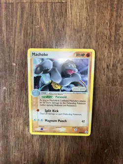 Machoke 39/92 Legend Maker Reverse Holo Stamped LP Pokemon TCG W/ Toploader - Image 2