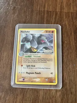 Machoke 39/92 Legend Maker Reverse Holo Stamped LP Pokemon TCG W/ Toploader - Image 4