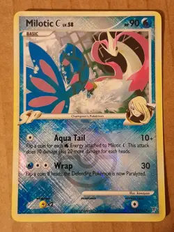Milotic C 35/147 Pokemon League Reverse Holo Promo NM See Pictures - Image 1