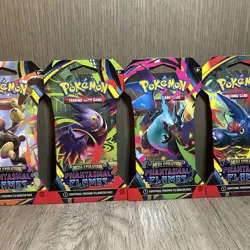 Pokemon Mega Evolution Phantasmal Flames 4 Sleeved Booster Pack Art Set Complete - Image 5
