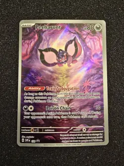Pecharunt 129 - SIR - NM - Shrouded Fable ETB Promo - Pokemon TCG - Image 1