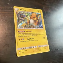 Pokemon Blister Exclusives Raichu 041/147 Holo, NM - Image 1