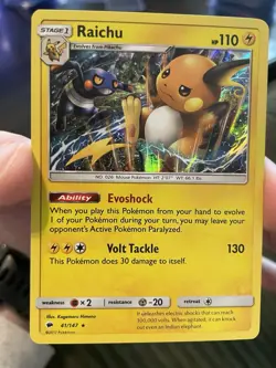 Pokemon Blister Exclusives Raichu 041/147 Holo, NM - Image 3